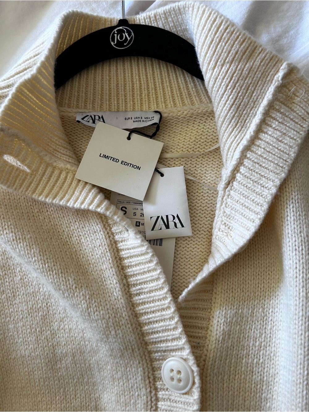 Zara Cream Knit Romper - Picture 6 of 8